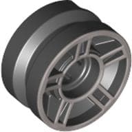 Wheel 11 x 6 mm with Five Spokes [Plain]