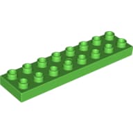 Duplo Plate 2 x 8
