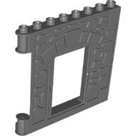 Duplo Building Wall 1 x 8 x 8 with Door Opening - Castle