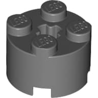 Brick Round 2 x 2 with Axle Hole