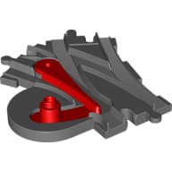 Duplo Train Track Switcher with Red Switch