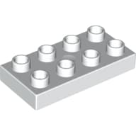 Duplo Plate 2 x 4
