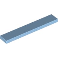 Tile 1 x 6 with Groove