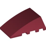 Wedge Curved 4 x 4 No Top Studs