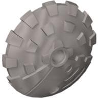 Large Figure Shield 5 x 5 with Saw Blade Studded