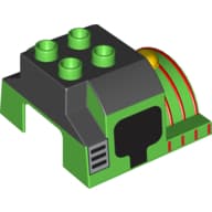 Duplo Train Cab Top, Thomas & Friends, Percy Print