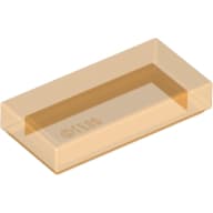 Tile 1 x 2 with Groove