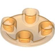 Plate Round 2 x 2 with Rounded Bottom [Boat Stud]