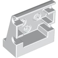 Duplo Panel 1 x 2 x 1 2/3 Sloped with 3 Embossed Gauges