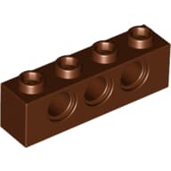 Technic Brick 1 x 4 [3 Pin Holes]