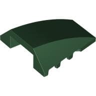 Wedge Curved 4 x 4 No Top Studs