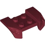 Mudguard 2 x 4 with Molded Headlights