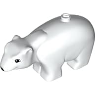 Duplo Animal Polar Bear Adult, Squared Eyes
