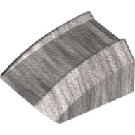 Slope Curved 2 x 2 with Lip, No Studs