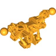 Large Figure Skeletal, Torso with 2 Ball Joints (Piraka)