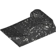 Wedge Curved 2 x 3 x 2/3 Two Studs, Wing End