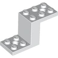 Bracket 5 x 2 x 2 1/3 with Holes, Smooth Bottom