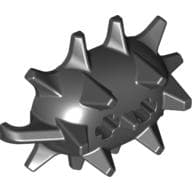 Weapon Spiked Ball Half with 2 Axle Holes