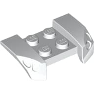 Mudguard 2 x 4 with Molded Headlights