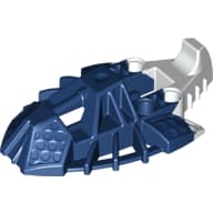 Large Figure Foot, Toa Inika Elliptical with Marbled White Pattern