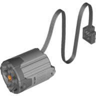 Motor, XL, Power Functions, 6 x 5 x 6, 20cm with Dark Bluish Gray Bottom