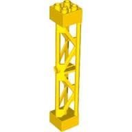 Support 2 x 2 x 10 Girder Triangular Vertical - Type 3 - Axle Hole, 3 Posts