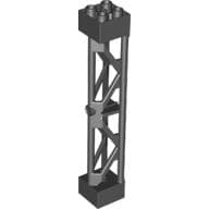 Support 2 x 2 x 10 Girder Triangular Vertical - Type 3 - Axle Hole, 3 Posts