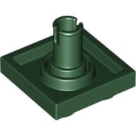 Plate Special 2 x 2 with Pin on Bottom