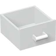 Cupboard 4 x 4 x 4 Drawer, Open Handle