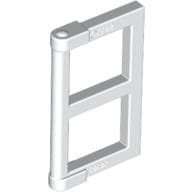 Window 1 x 2 x 3 Pane with Thick Corner Tabs