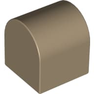 Duplo Brick 2 x 2 x 2 Curved Top
