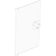 Door 1 x 4 x 6 Smooth with Square Handle Plinth