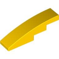 Slope Curved 4 x 1 No Studs [Stud Holder with Asymmetric Ridges]