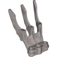 Large Figure Weapon, Claw, Triple, Small with Axle Hole