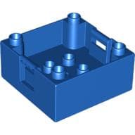 Duplo Container Box 4 x 4 with Studs on Corners