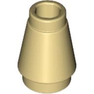 Cone 1 x 1 [Top Groove]