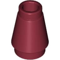 Cone 1 x 1 [Top Groove]