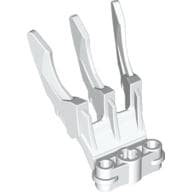 Large Figure Weapon, Claw, Triple, Small with Axle Hole