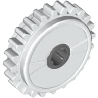 Technic Gear 24 Tooth Clutch with Dark Bluish Gray Center