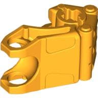 Large Figure Hand, Fist with Axle Hole, 3 Fingers