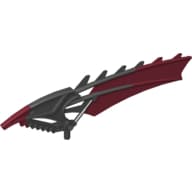 Large Figure Wing, Bladed with Marbled Dark Red Pattern (Antroz)