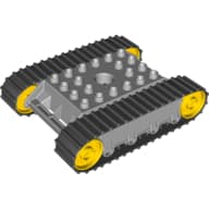 Duplo Digger Base 8 x 9 x 2 with Treads
