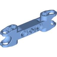 Technic Axle and Pin Connector 2 x 7 with Two Ball Joint Sockets, Squared Ends and Axle Hole in Center