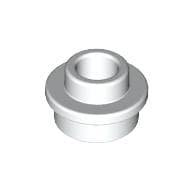 Plate Round 1 x 1 with Open Stud