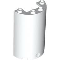 Cylinder Half 2 x 4 x 5 with 1 x 2 cutout