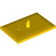 Tile Special 6 x 4 with Beveled Edges and 5mm Pin (Train Bogie Plate)