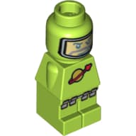Microfig Lunar Command Lime