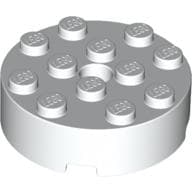 Brick Round 4 x 4 Centre Hole