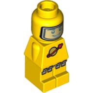 Microfig Lunar Command Yellow