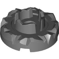 Turntable 4 x 4 Top with Jagged Edge and Three Segments (Atlantis Key Holder)